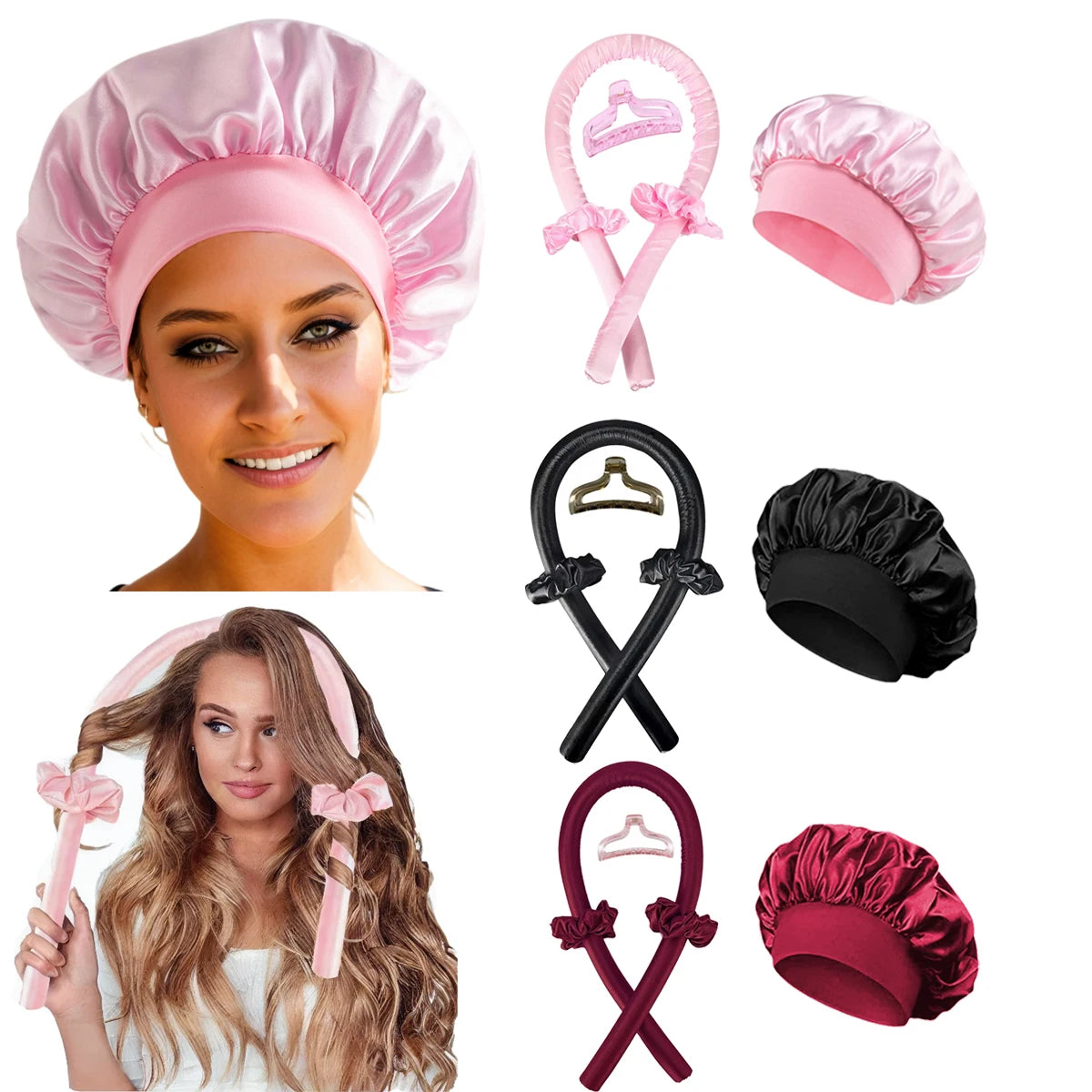 DreamWave Heatless Curling Set