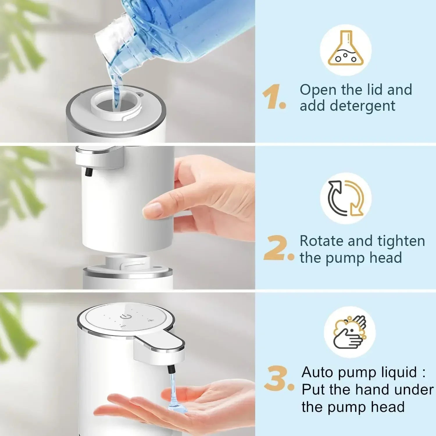 TouchFlow Automatic Soap Dispenser