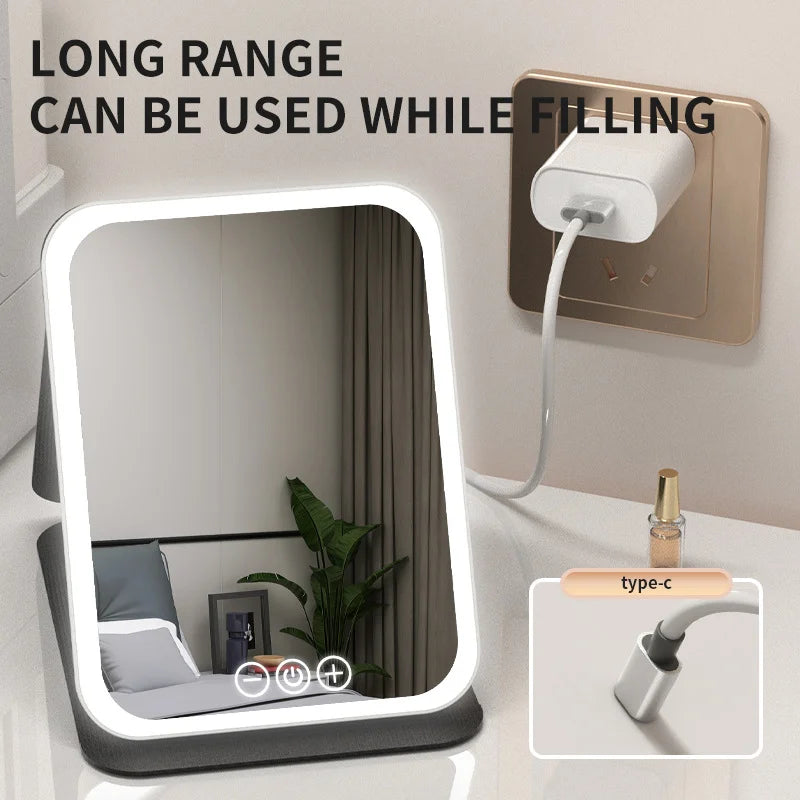 LED Dimmable Makeup Mirror with Touch Control