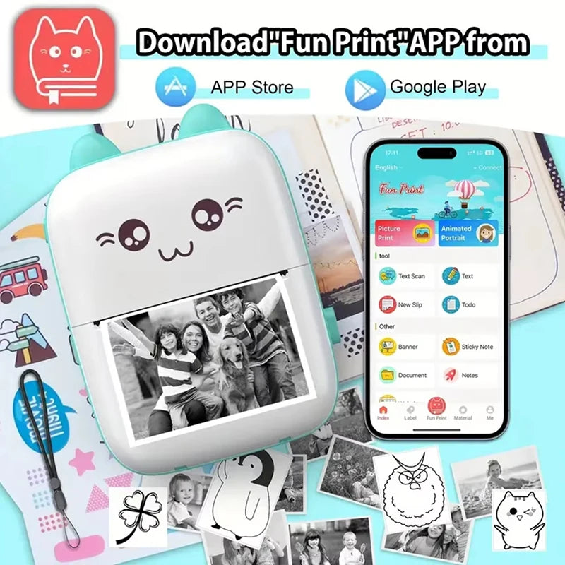 PocketPrint Mini Thermal Printer