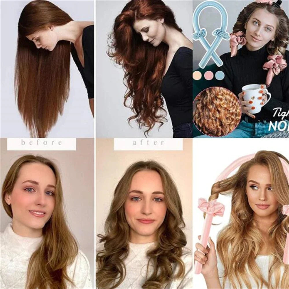 DreamWave Heatless Curling Set