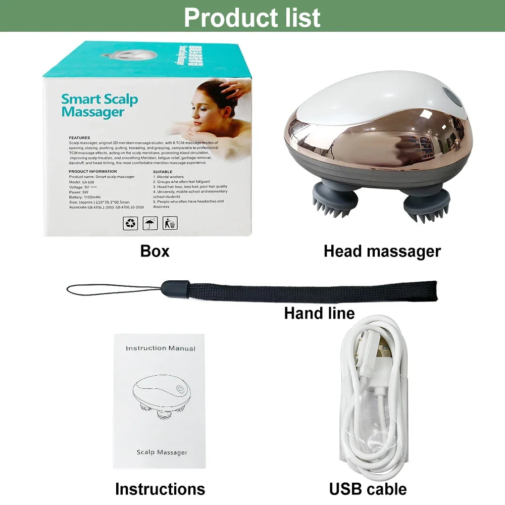 CalmTouch Electric Scalp Massager