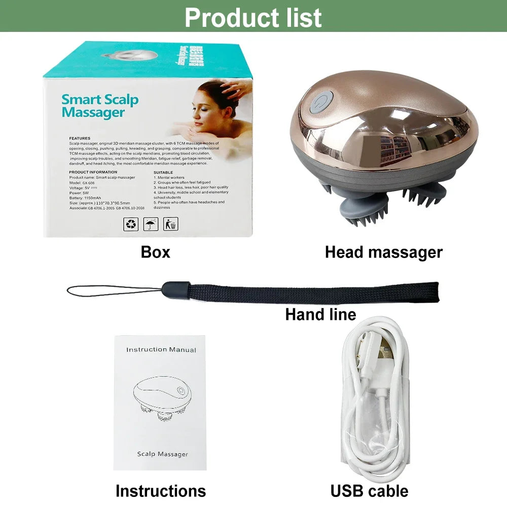 CalmTouch Electric Scalp Massager