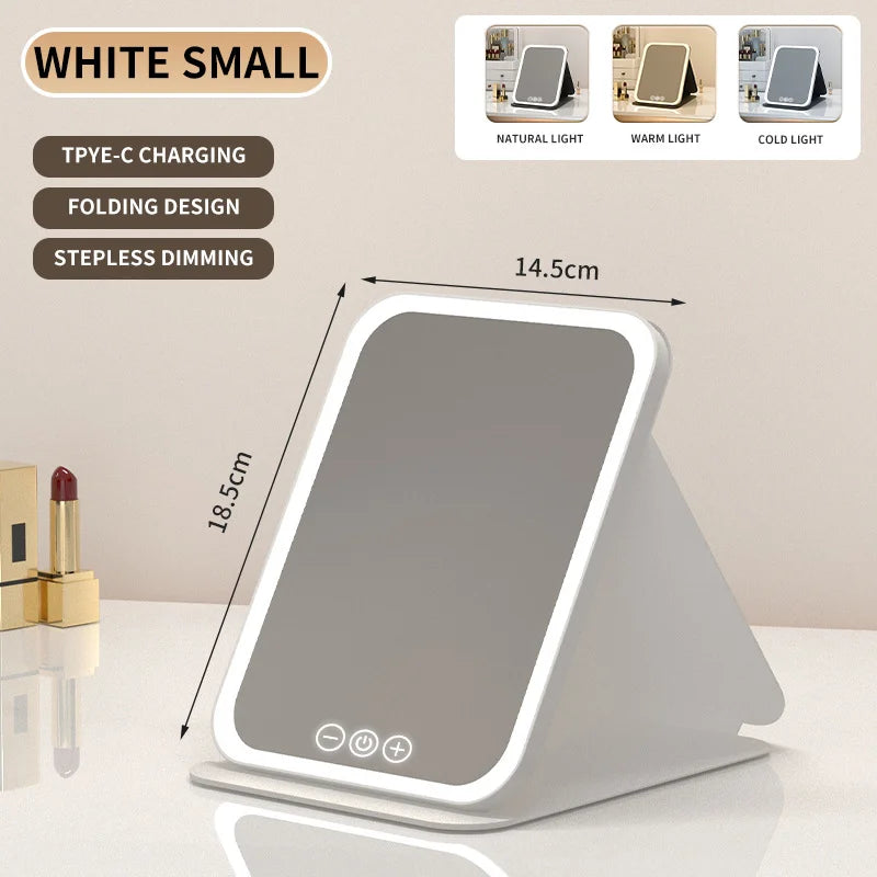 LED Dimmable Makeup Mirror with Touch Control